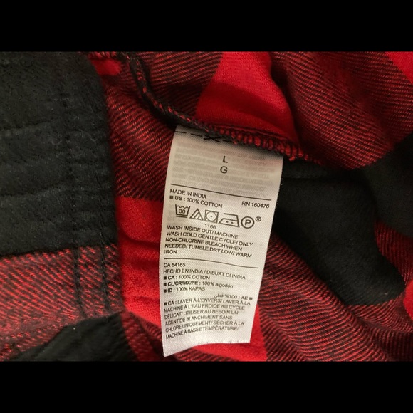Old Navy Men’s Plaid PJ Pants - Picture 4 of 4